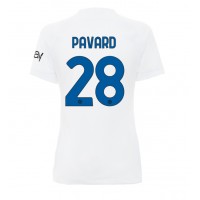 Fotballdrakt Dame Inter Milan Benjamin Pavard #28 Bortedrakt 2023-24 Kortermet